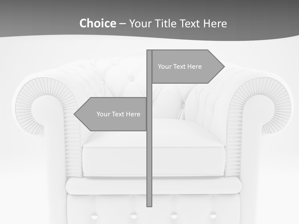Urban Couch Interior PowerPoint Template