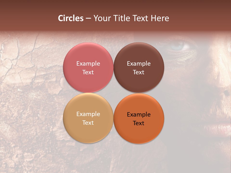 Beauty Ugly Closeup PowerPoint Template