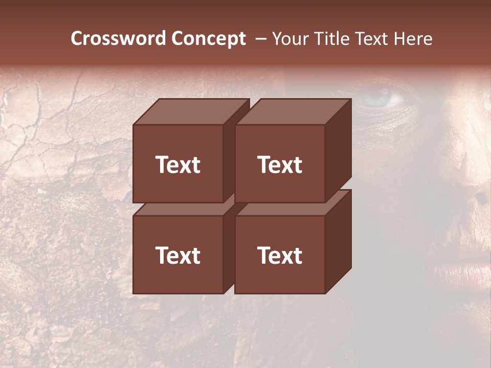 Beauty Ugly Closeup PowerPoint Template
