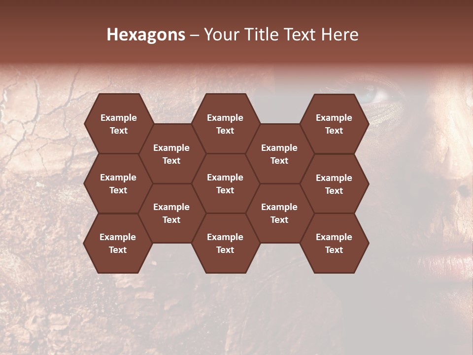 Beauty Ugly Closeup PowerPoint Template