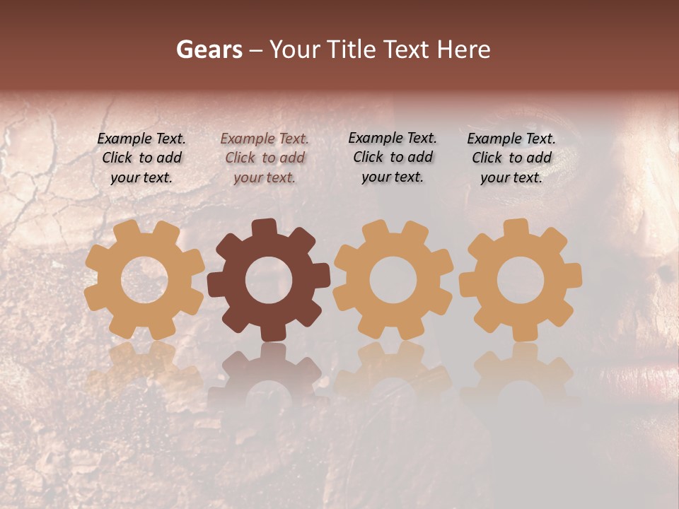 Beauty Ugly Closeup PowerPoint Template