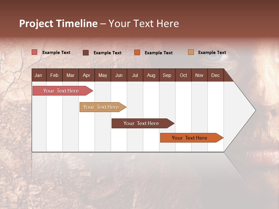Beauty Ugly Closeup PowerPoint Template
