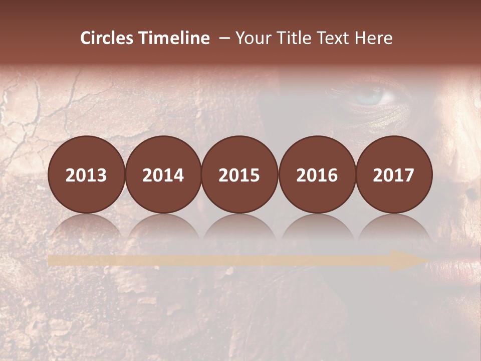 Beauty Ugly Closeup PowerPoint Template