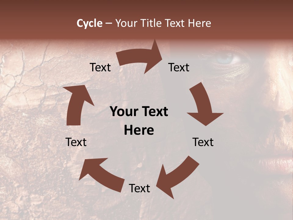 Beauty Ugly Closeup PowerPoint Template