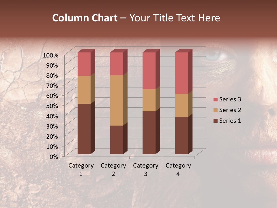 Beauty Ugly Closeup PowerPoint Template