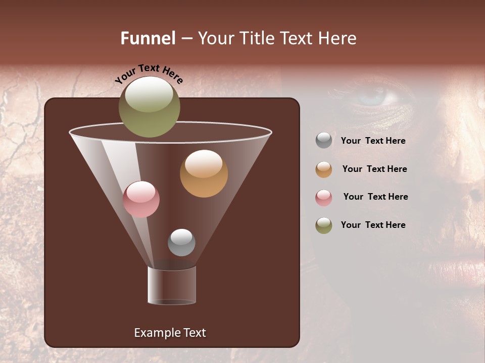 Beauty Ugly Closeup PowerPoint Template