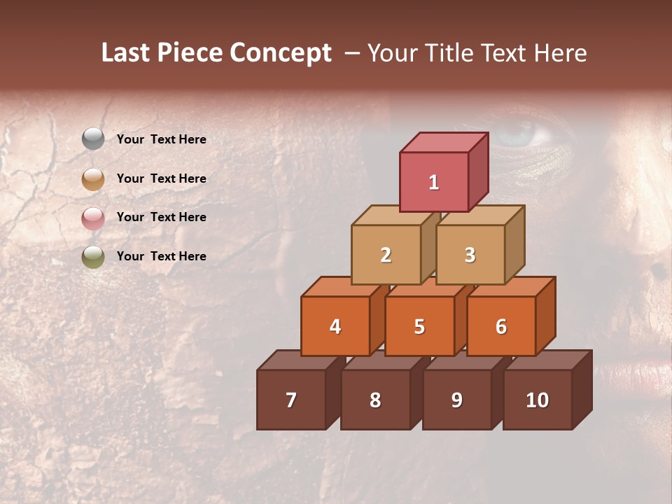 Beauty Ugly Closeup PowerPoint Template