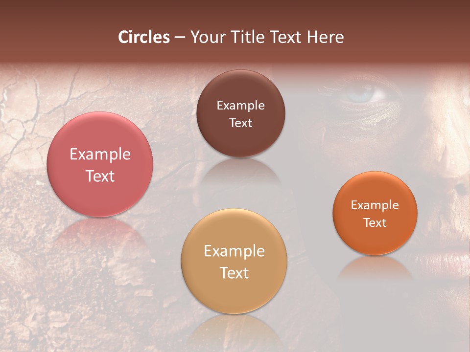 Beauty Ugly Closeup PowerPoint Template