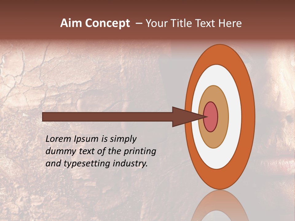 Beauty Ugly Closeup PowerPoint Template