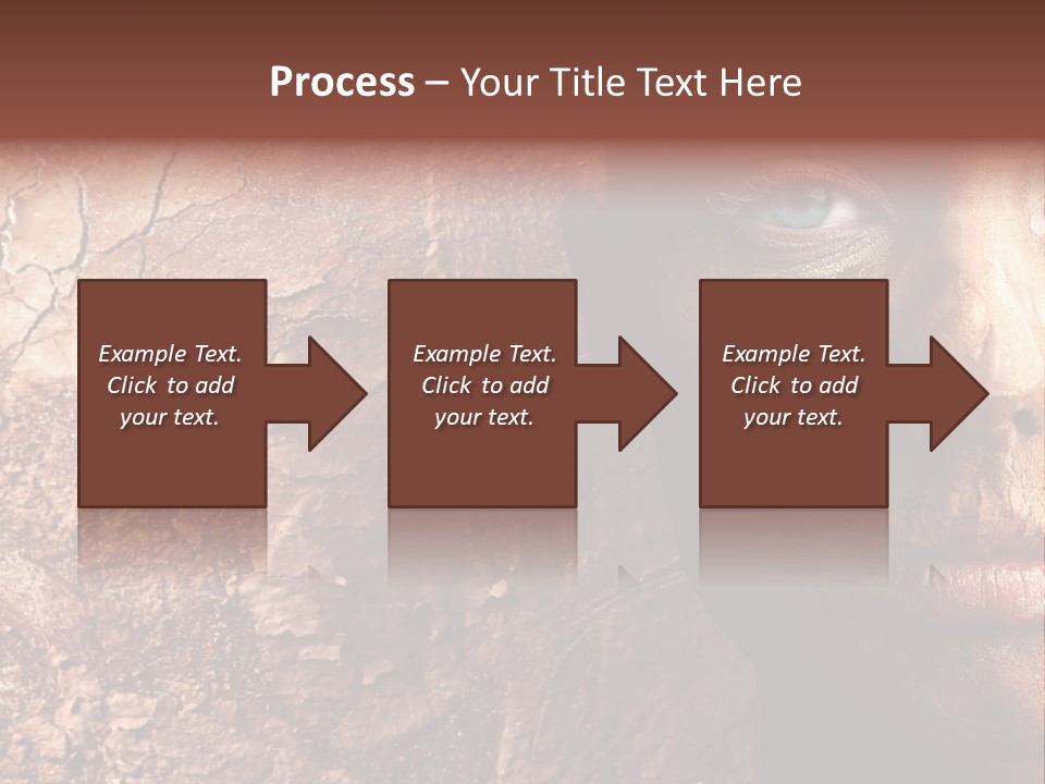 Beauty Ugly Closeup PowerPoint Template