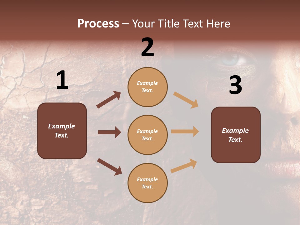 Beauty Ugly Closeup PowerPoint Template