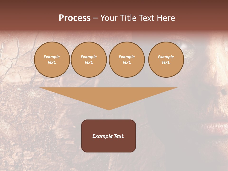 Beauty Ugly Closeup PowerPoint Template
