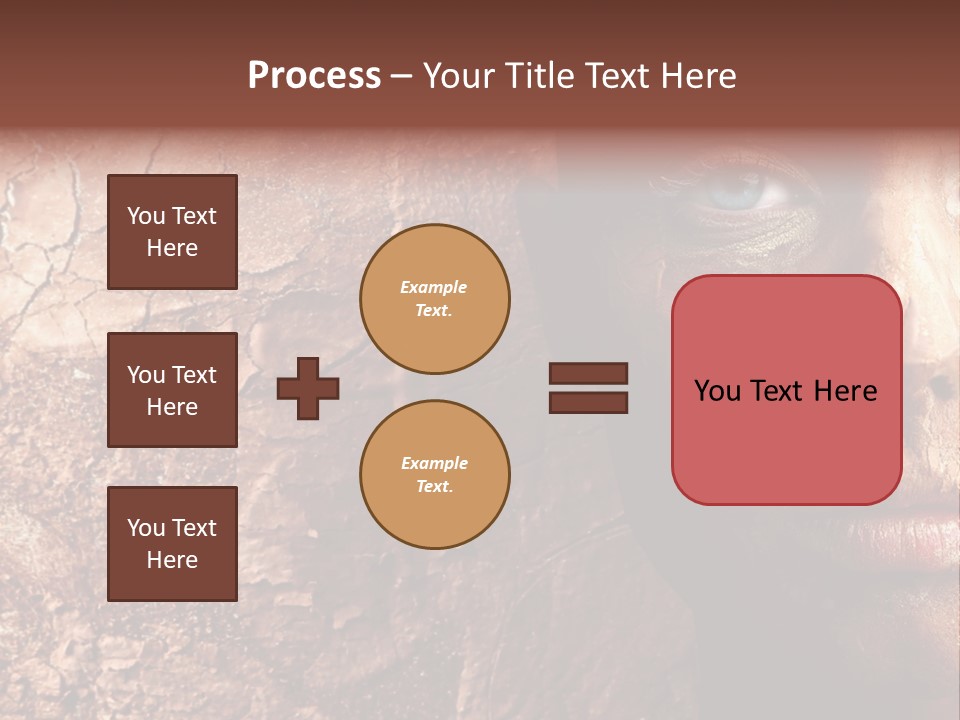 Beauty Ugly Closeup PowerPoint Template
