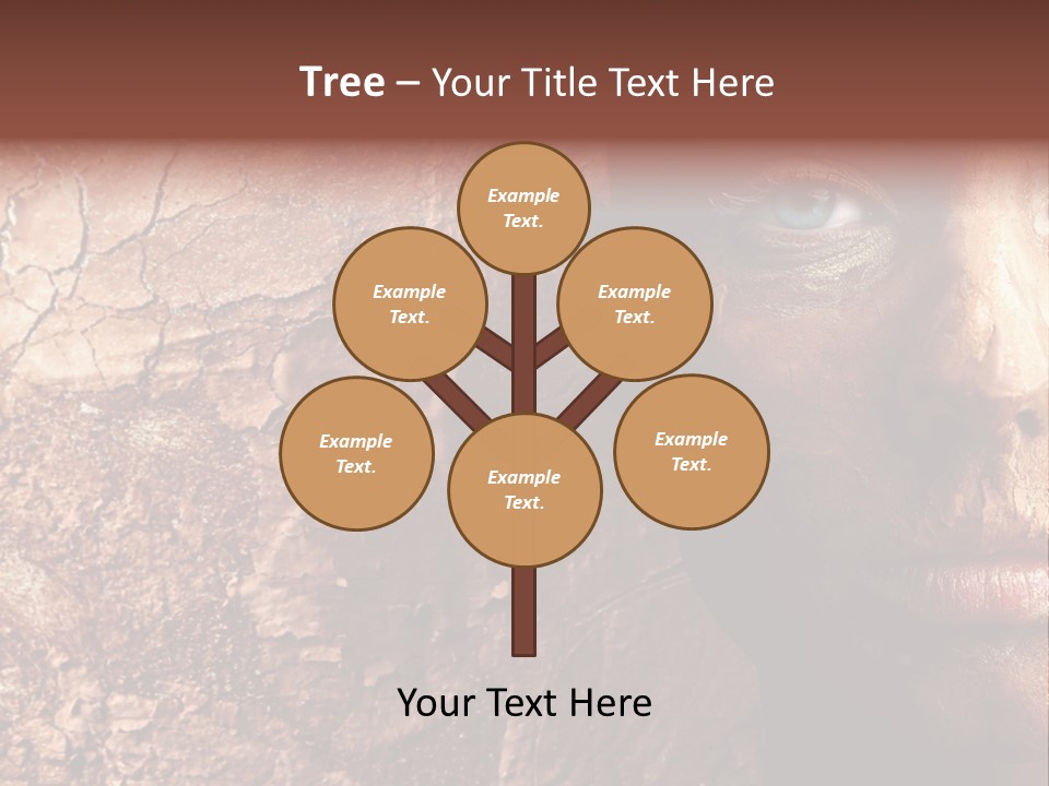 Beauty Ugly Closeup PowerPoint Template