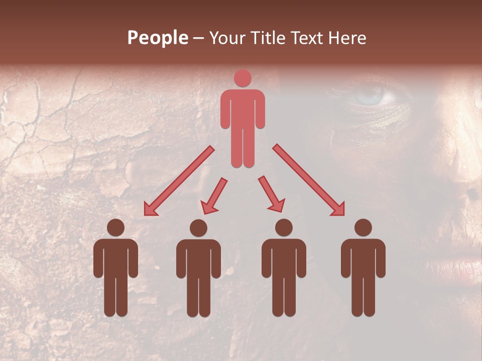 Beauty Ugly Closeup PowerPoint Template