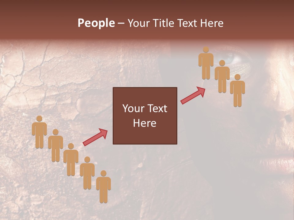 Beauty Ugly Closeup PowerPoint Template