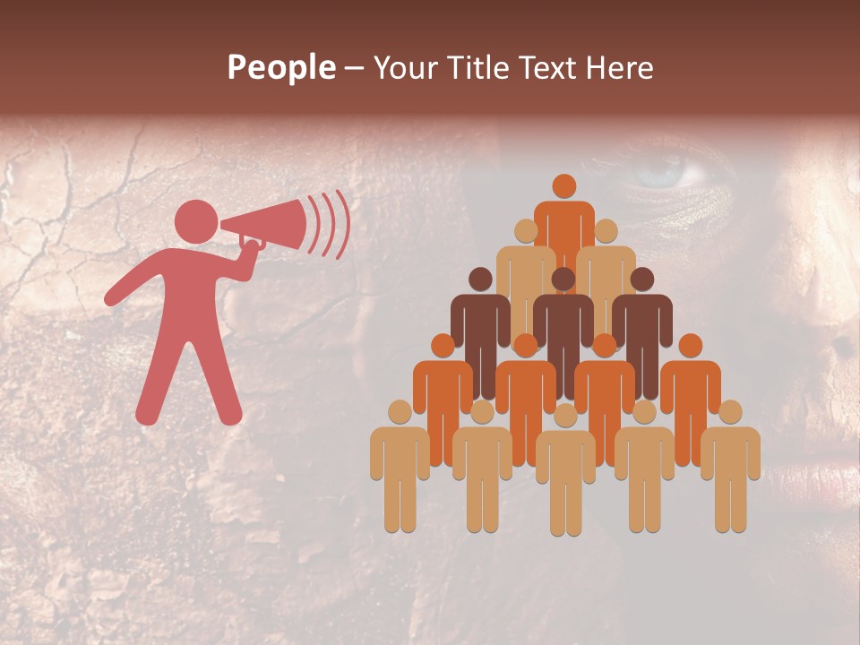 Beauty Ugly Closeup PowerPoint Template