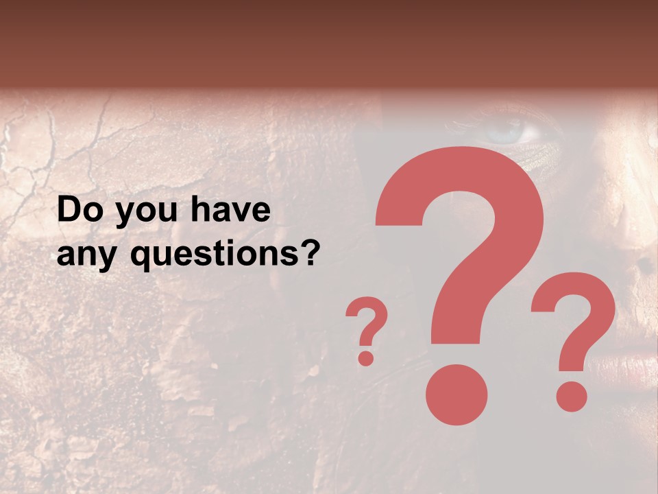 Beauty Ugly Closeup PowerPoint Template