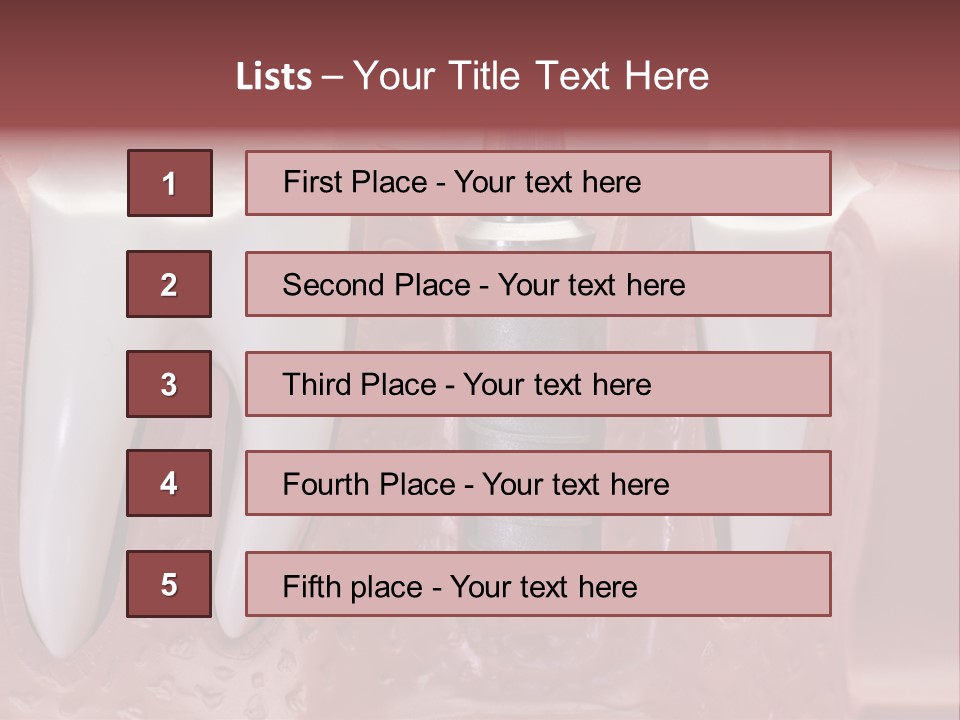 Actress Famous Movie PowerPoint Template