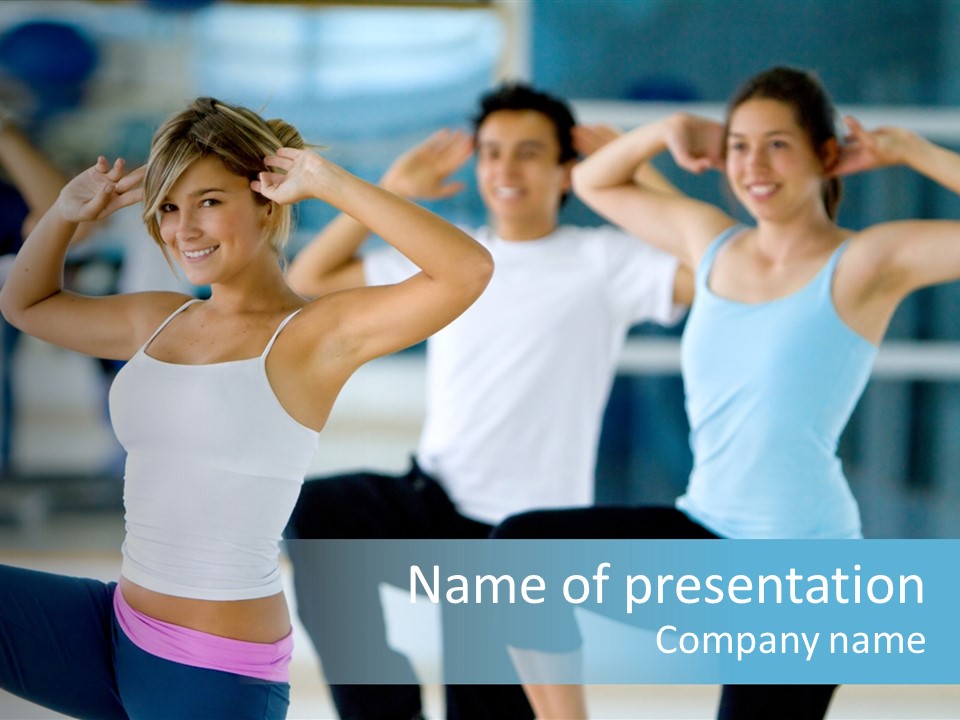 Women Fitness Care PowerPoint Template