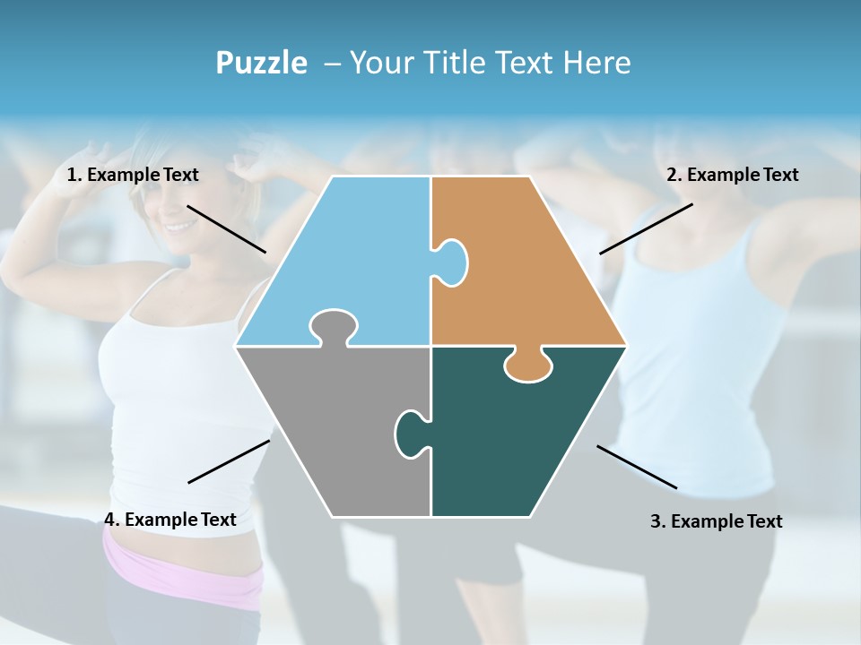 Women Fitness Care PowerPoint Template