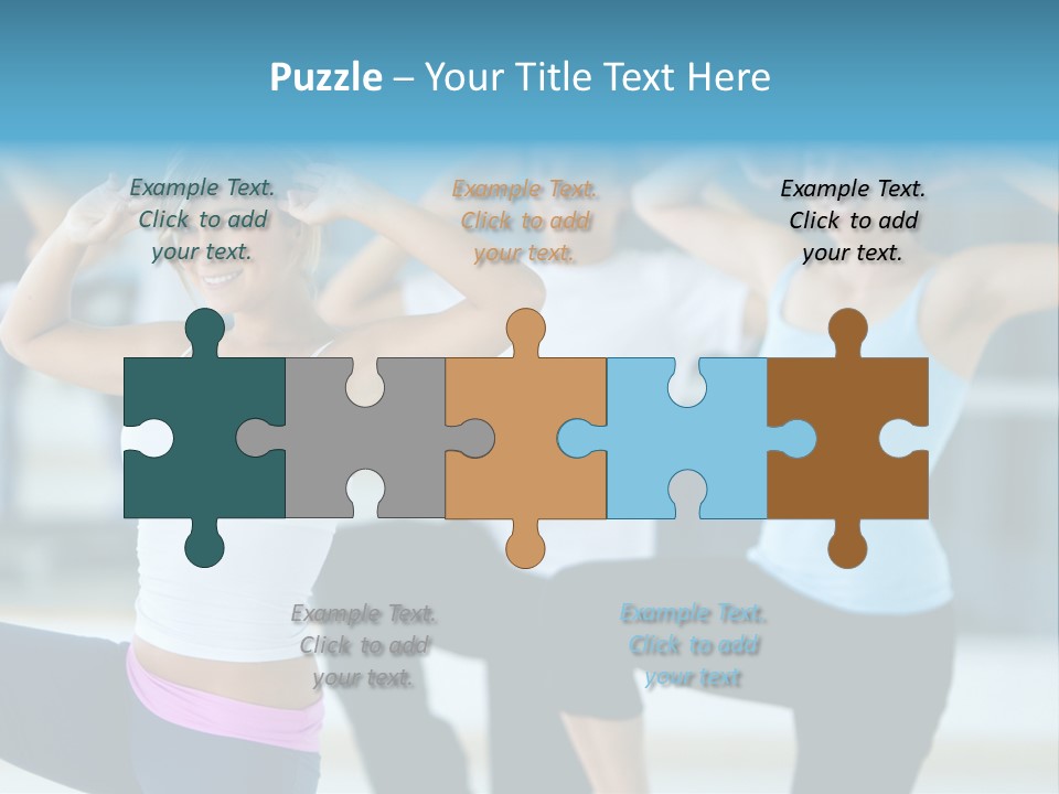 Women Fitness Care PowerPoint Template