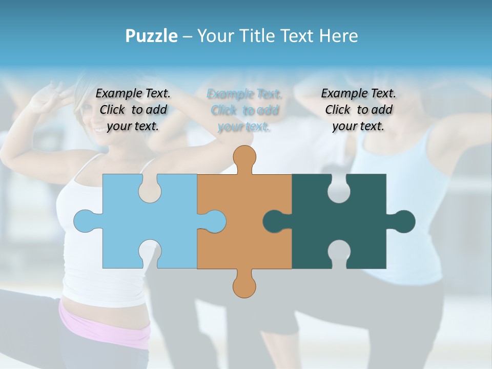 Women Fitness Care PowerPoint Template