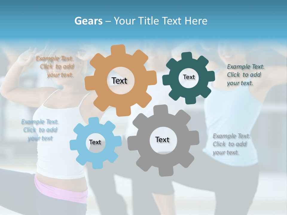 Women Fitness Care PowerPoint Template