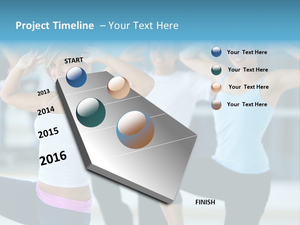 Women Fitness Care PowerPoint Template