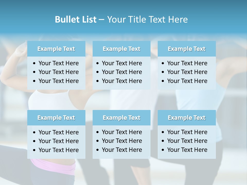 Women Fitness Care PowerPoint Template