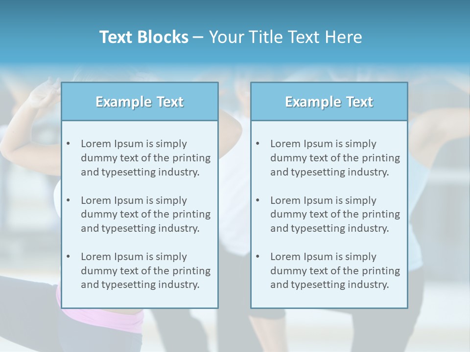 Women Fitness Care PowerPoint Template