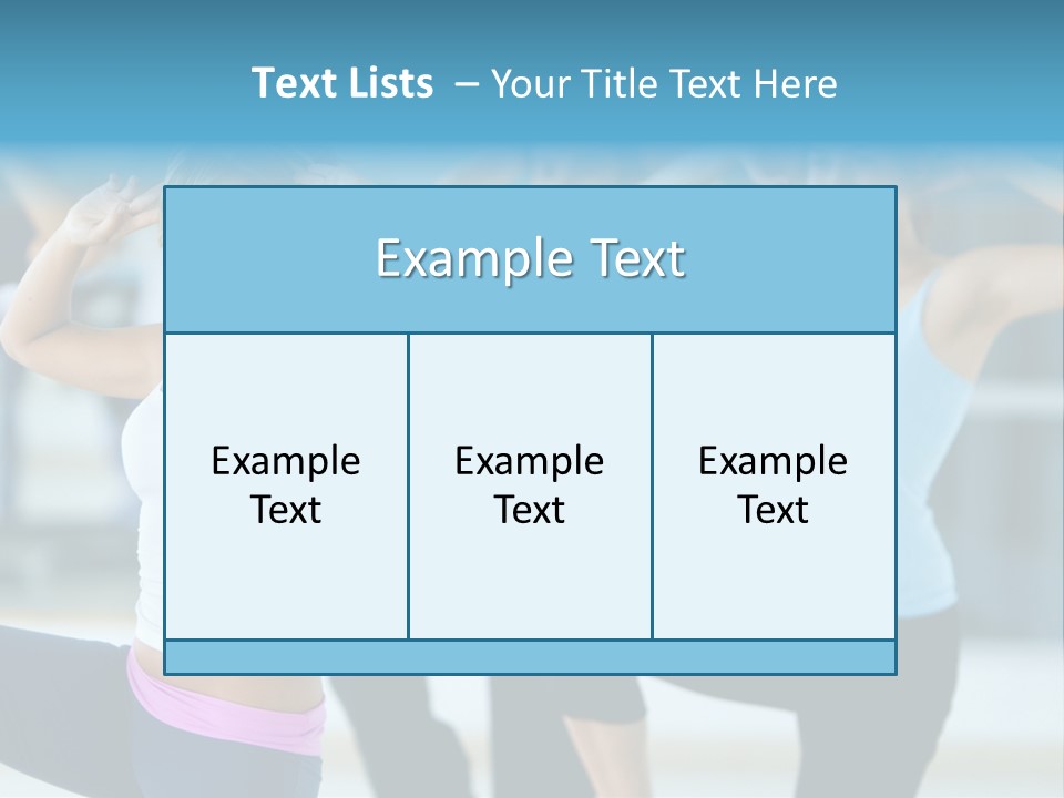 Women Fitness Care PowerPoint Template