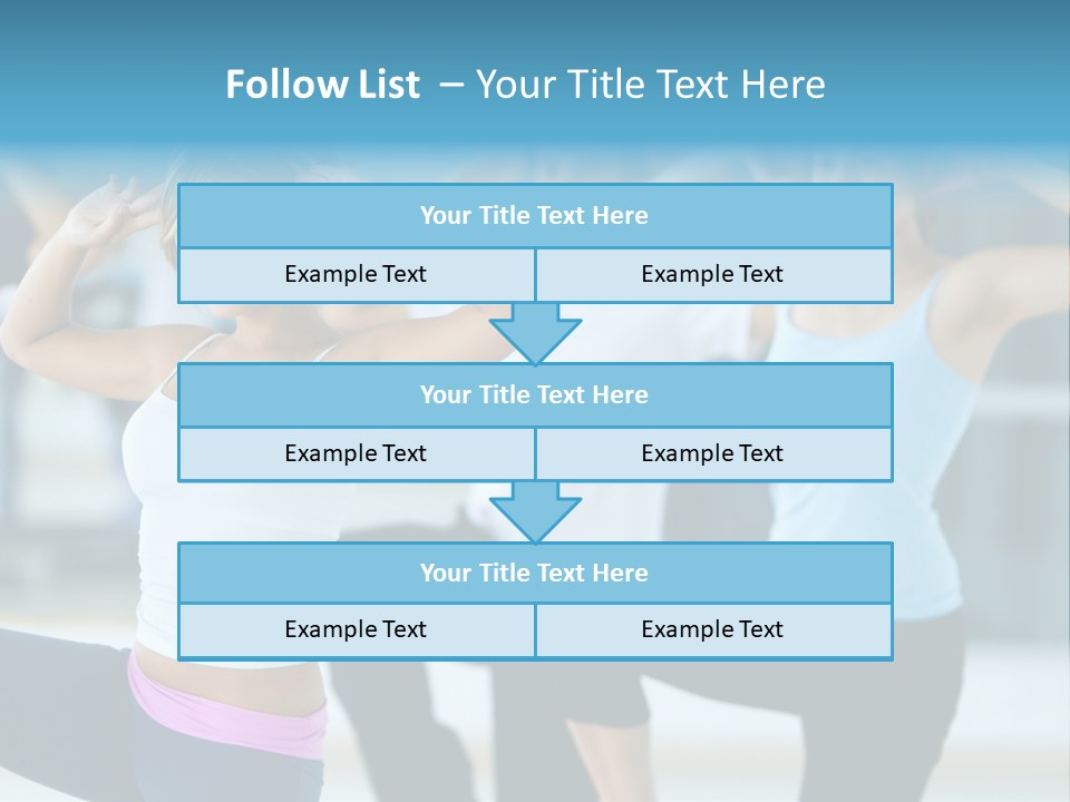 Women Fitness Care PowerPoint Template