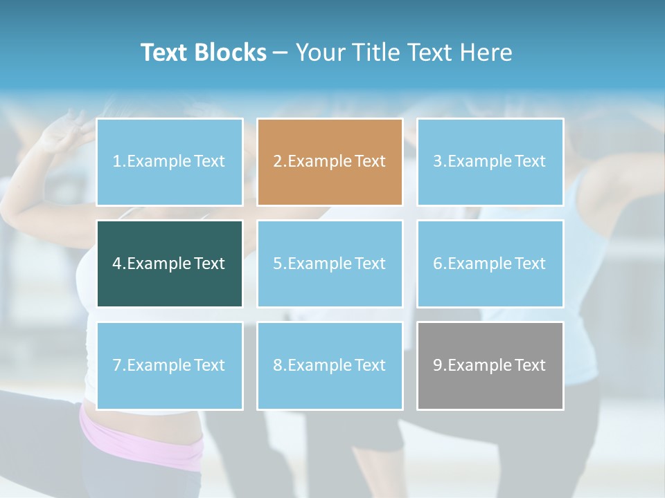 Women Fitness Care PowerPoint Template