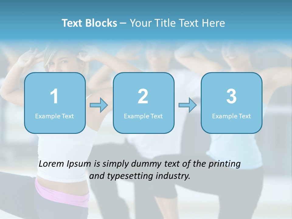 Women Fitness Care PowerPoint Template