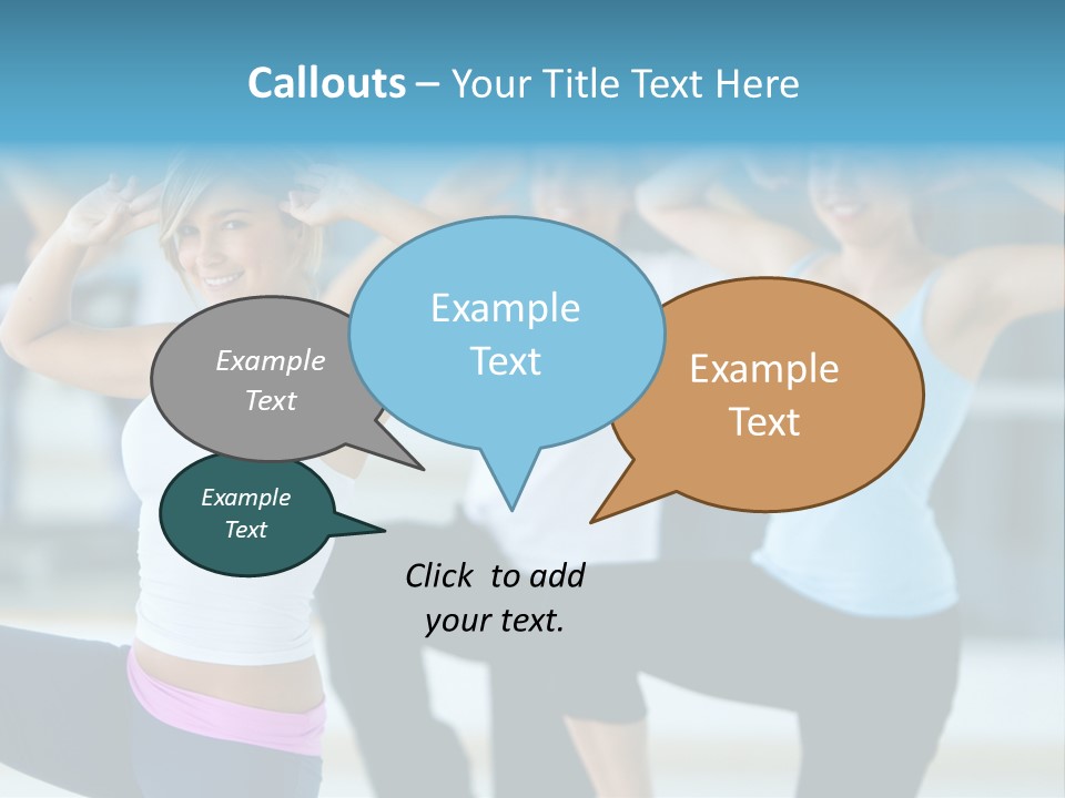 Women Fitness Care PowerPoint Template