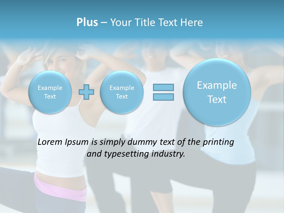 Women Fitness Care PowerPoint Template