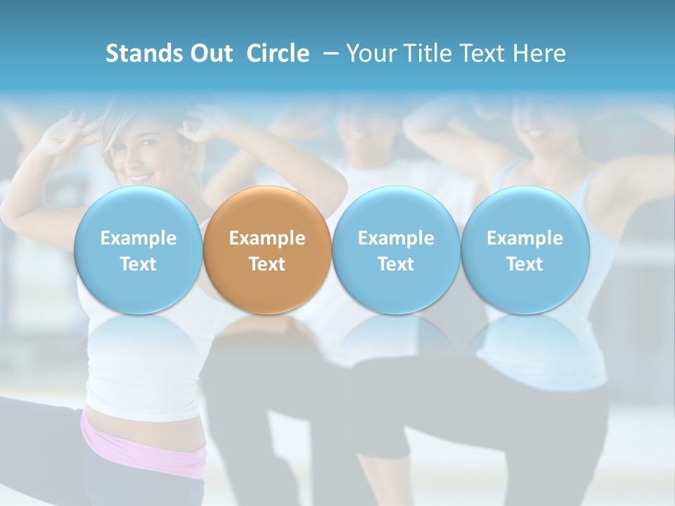 Women Fitness Care PowerPoint Template