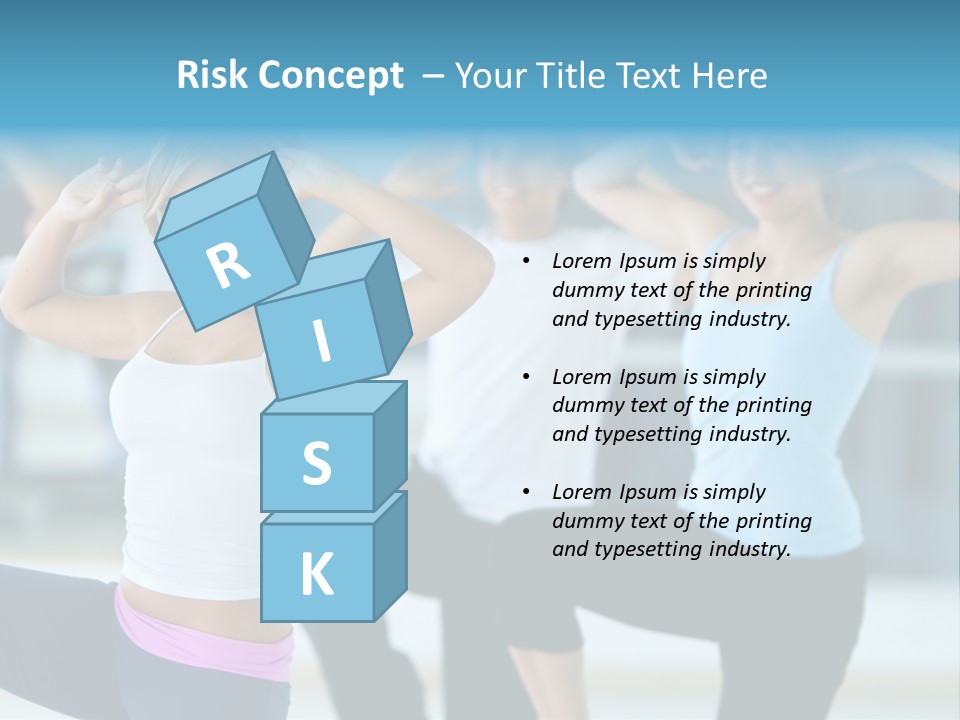 Women Fitness Care PowerPoint Template