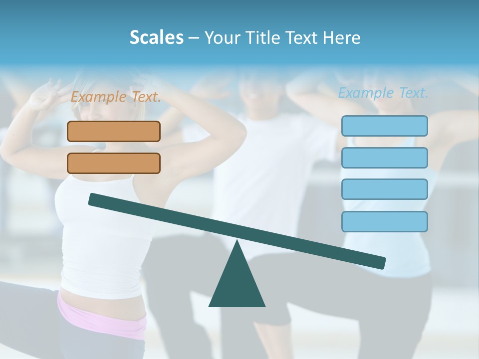 Women Fitness Care PowerPoint Template