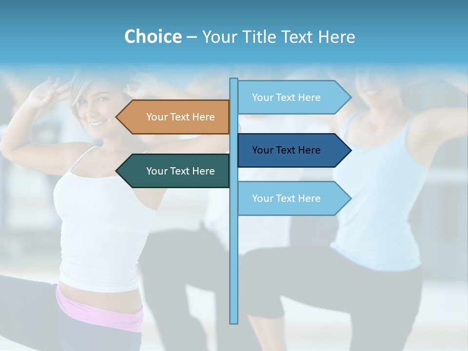 Women Fitness Care PowerPoint Template