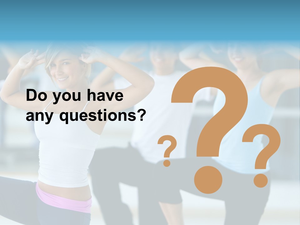 Women Fitness Care PowerPoint Template