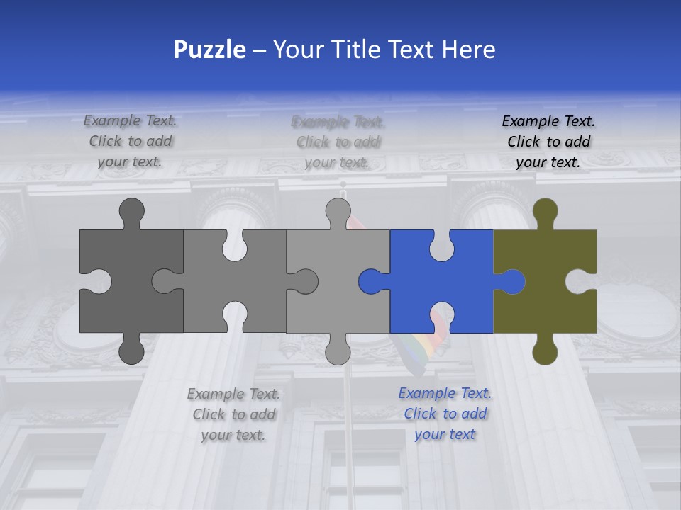 City Structure Lgbt PowerPoint Template