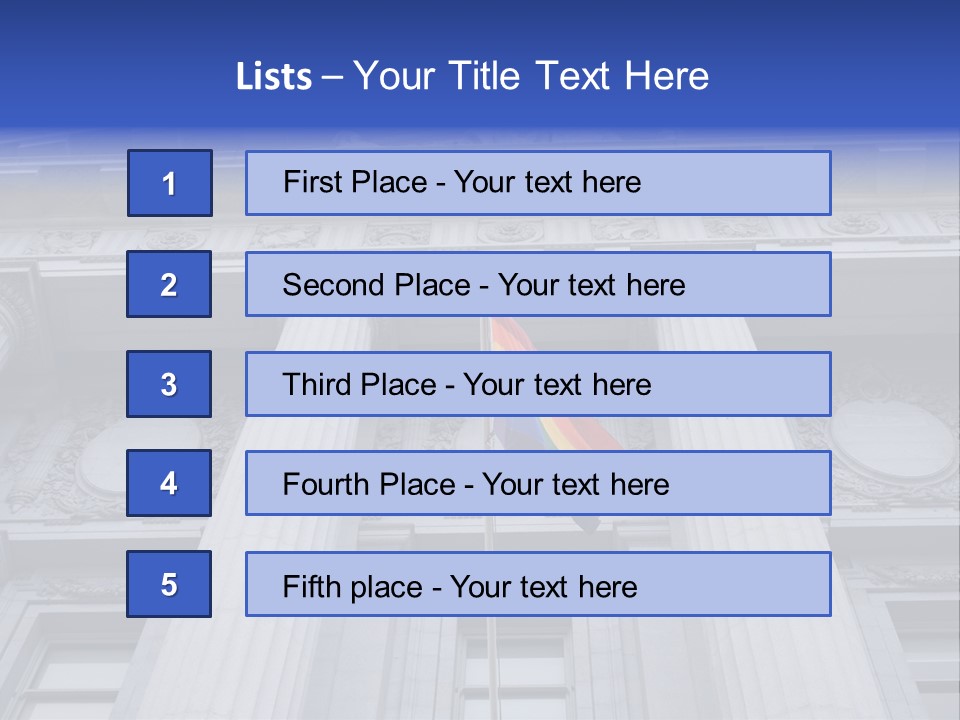 City Structure Lgbt PowerPoint Template