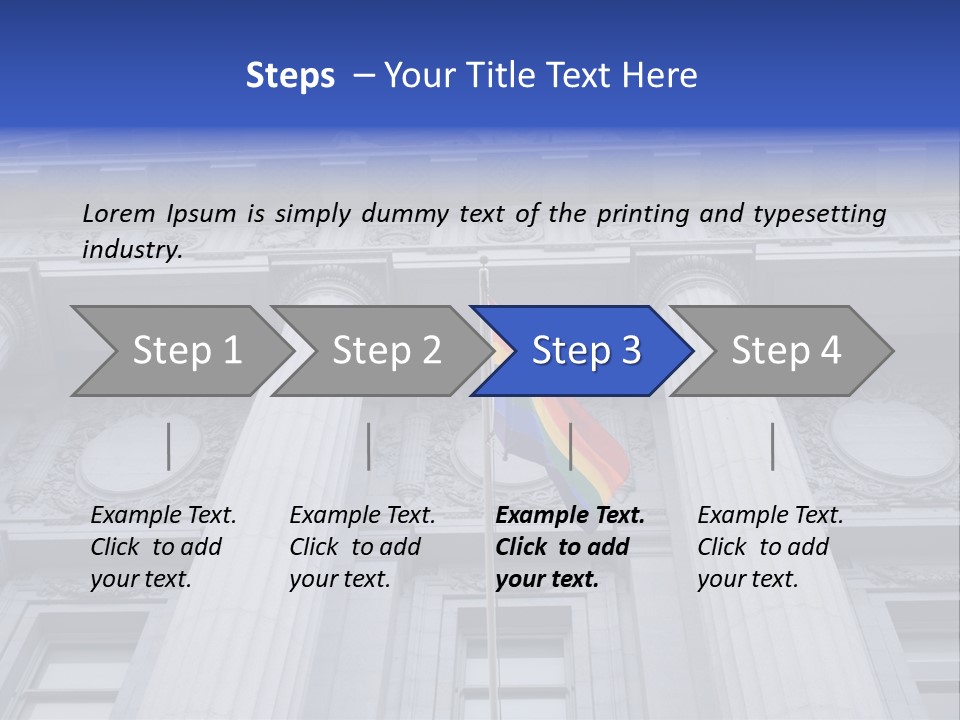 City Structure Lgbt PowerPoint Template