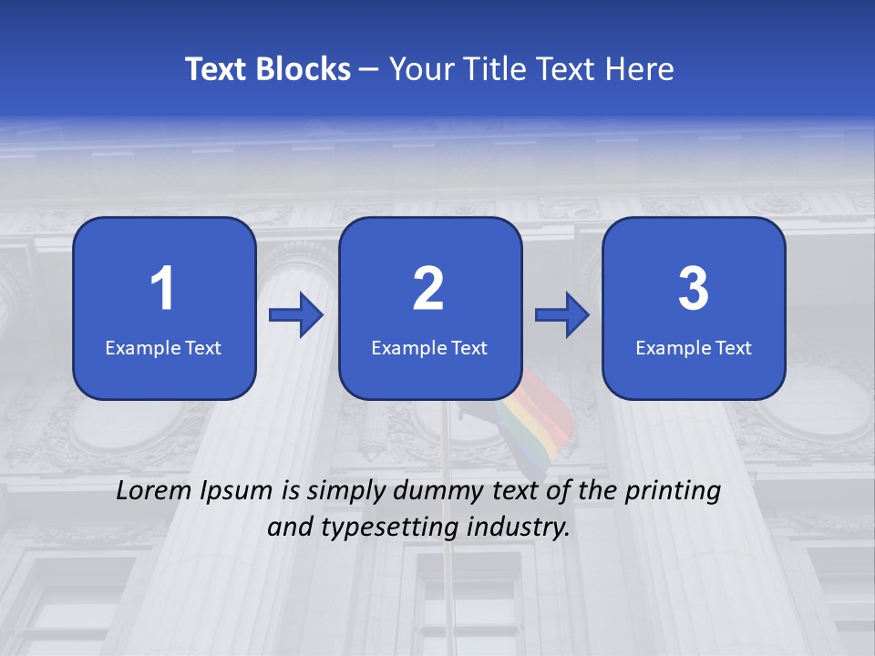 City Structure Lgbt PowerPoint Template