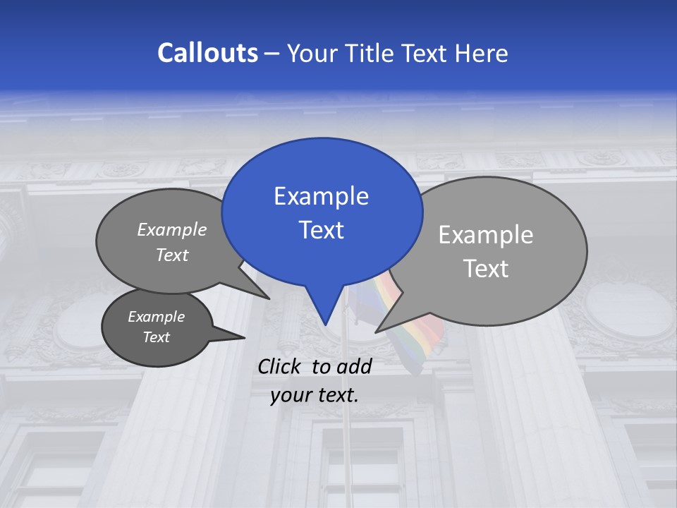 City Structure Lgbt PowerPoint Template