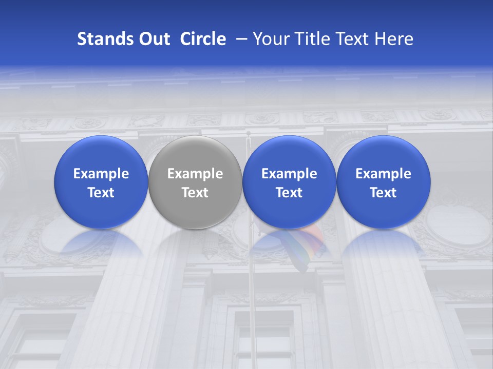 City Structure Lgbt PowerPoint Template