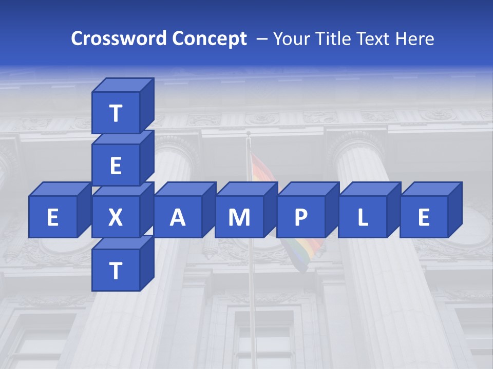 City Structure Lgbt PowerPoint Template