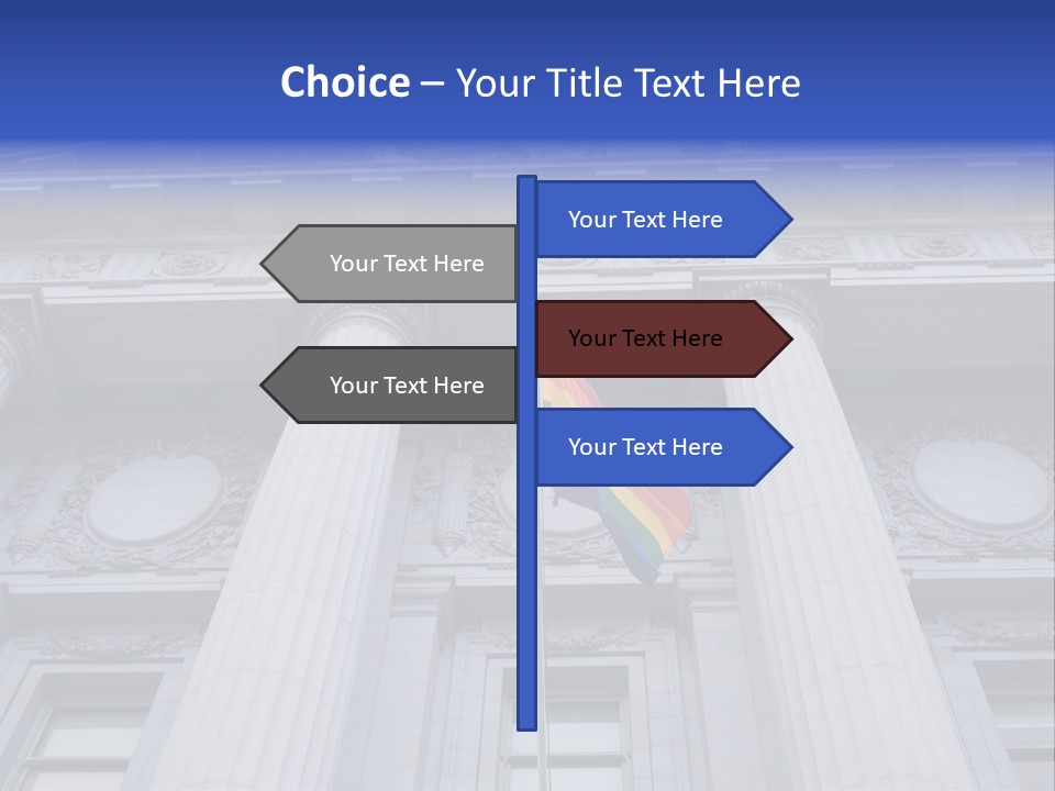 City Structure Lgbt PowerPoint Template